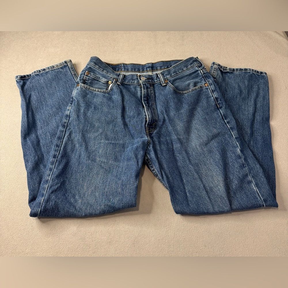 Mens Levi’s 550 Relaxed Fit Jeans 34x30